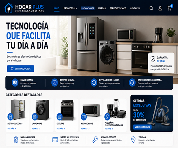 electrodomesticos empresa web empresa electrodomésticos - Imagen 1