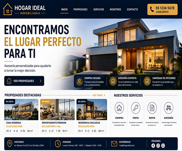 inmobiliaria empresa web empresa inmobiliaria - Imagen 1