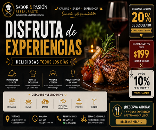 restaurante empresa web restaurante empresa - Imagen 1