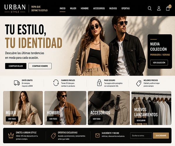 ropa moda empresa web ropa y moda empresa - Imagen 1
